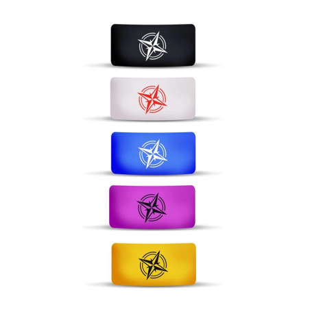 Vape Band Noir Logo Boussole 22 à 26mm - Solubarome
