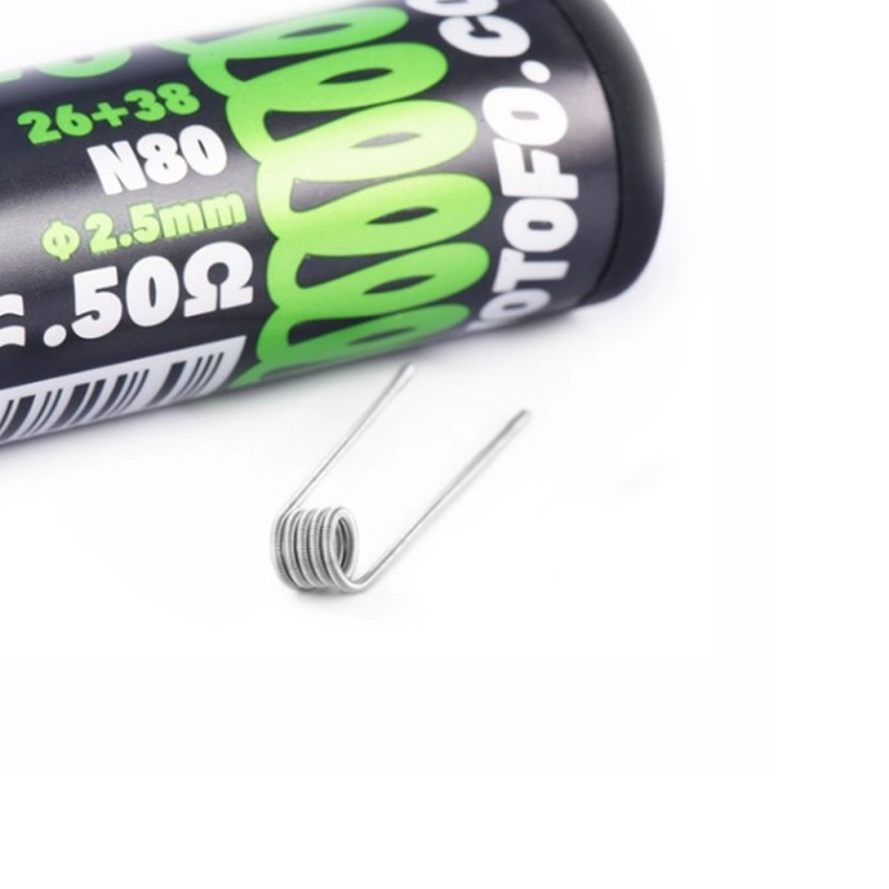Fused Clapton Coils 26+38G 10pcs - Wotofo