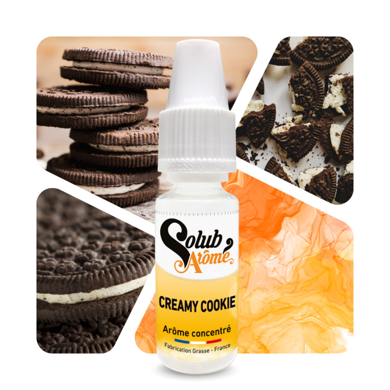 Creamy cookie - Arôme concentré e-Iiquide - Solubarome
