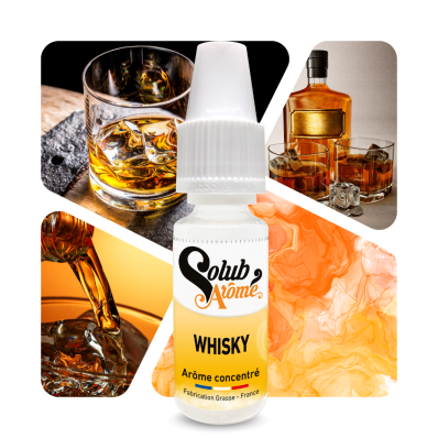 Whisky - Arôme concentré e-liquide - Solubarome