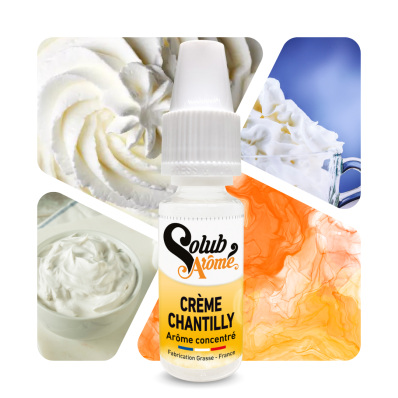 Crème chantilly - Arôme concentré e-Iiquide - Solubarome