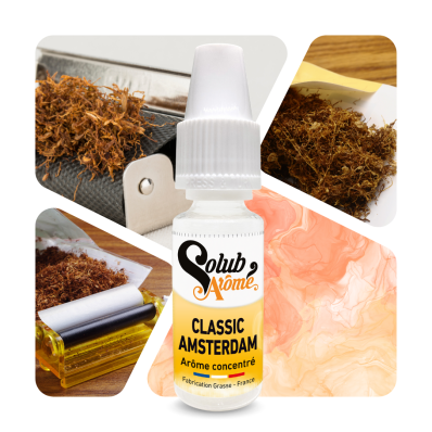 Tabac Amsterdam - Arôme concentré e-Iiquide - Solubarome
