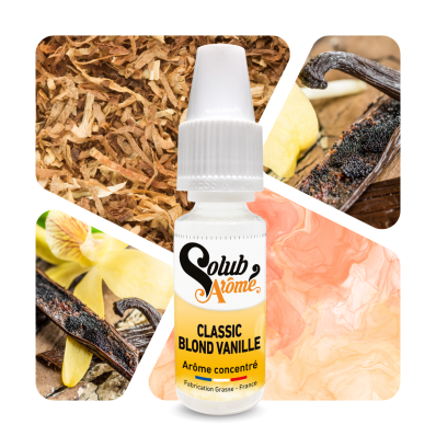 Tabac Blond vanille - Arôme concentré e-Iiquide - Solubarome