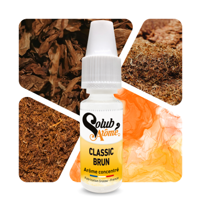 Tabac Brun - Arôme concentré e-liquide - Solubarome