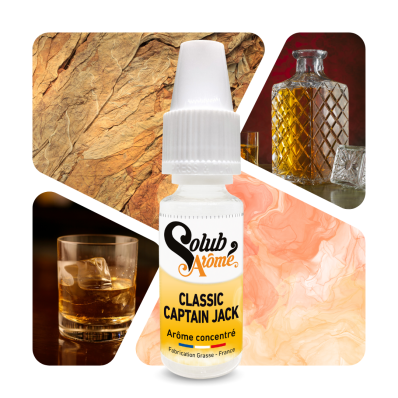 Tabac Captain jack - Arôme concentré e-Iiquide - Solubarome