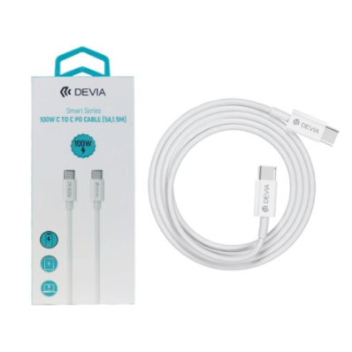 Câble USB-C à USB-C 1.5m 100W - Devia