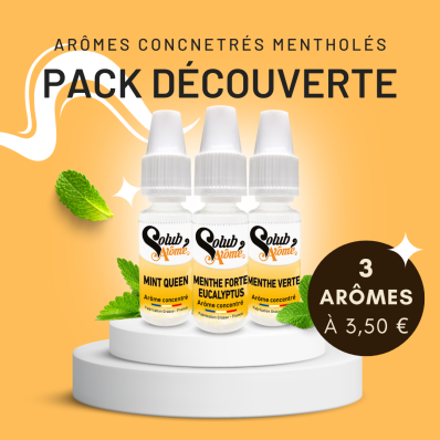 Pack découverte - Mentholé - Solubarome