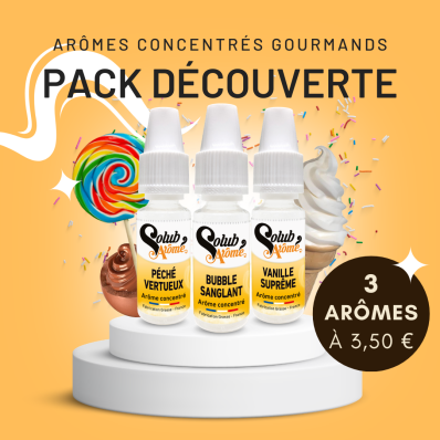 Pack découverte - Gourmand - Solubarome