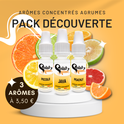 Pack découverte - Fruité - Solubarome