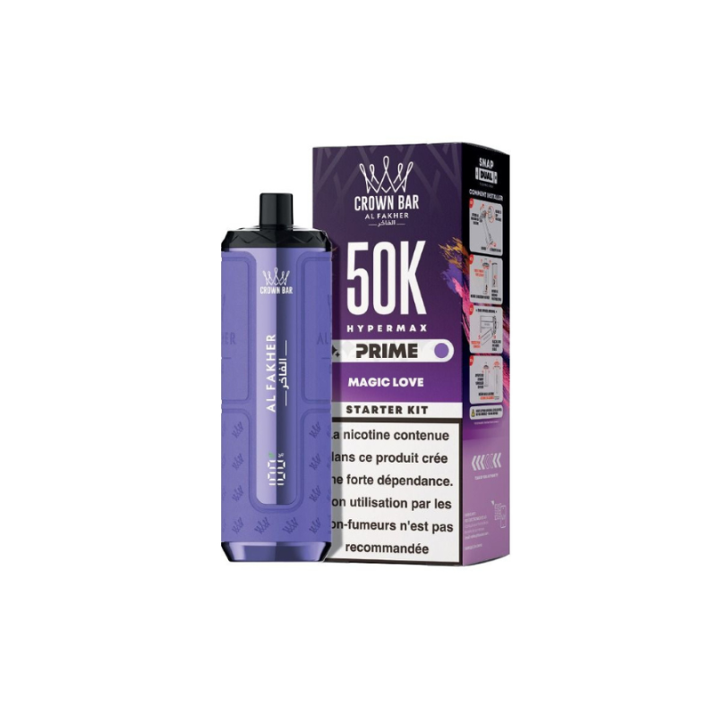 Kit Hyper Max Prime 50k 6mg Al Fakher