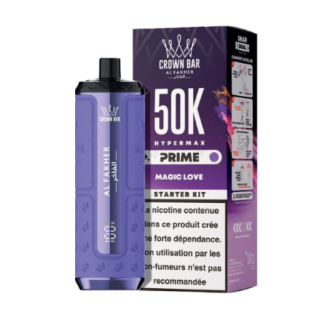 Kit Hyper Max Prime 50k 6mg Al Fakher