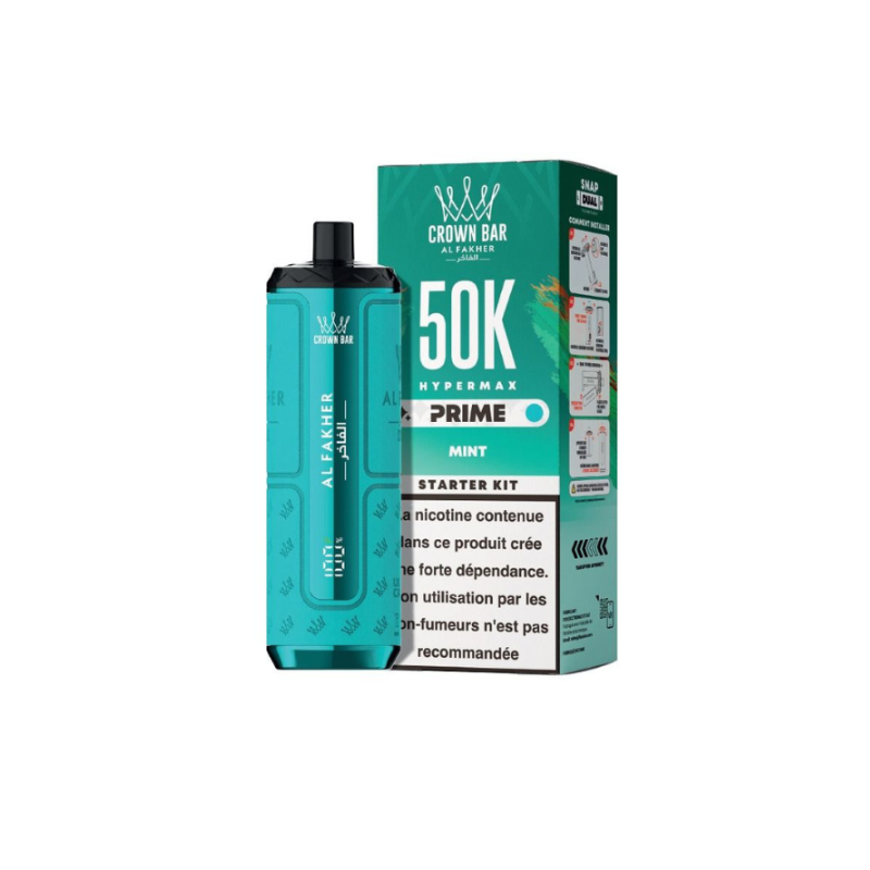 Kit Hyper Max Prime 50k 6mg Al Fakher