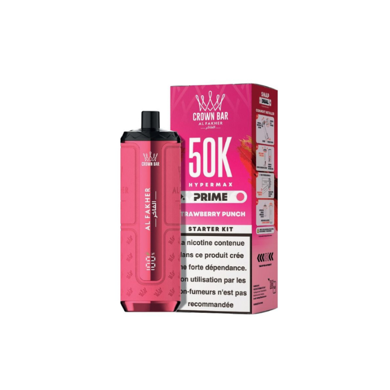 Kit Hyper Max Prime 50k 6mg Al Fakher