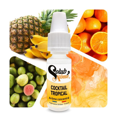 Cocktail tropical - Arôme concentré e-liquide - Solubarome