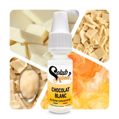 Chocolat blanc - Arôme concentré e-Iiquide - Solubarome