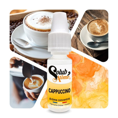 Cappuccino - Arôme concentré e-Iiquide - Solubarome