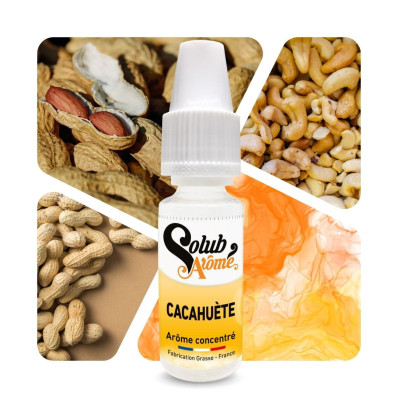 Cacahuète - Arôme concentré e-Iiquide - Solubarome