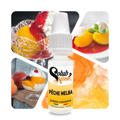 Pêche melba - Arôme concentré e-Iiquide - Solubarome