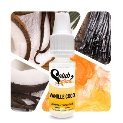 Vanille coco - Arôme concentré e-Iiquide - Solubarome