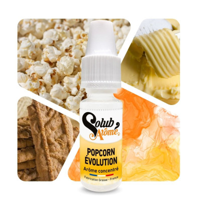 Popcorn évolution - Arôme concentré e-Iiquide - Solubarome
