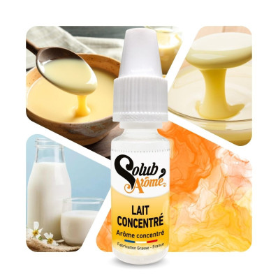 Lait concentré - Arôme concentré e-Iiquide - Solubarome