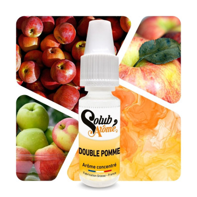 Double pomme - Arôme concentré e-Iiquide - Solubarome