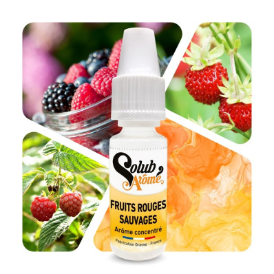Fruits rouges sauvages - Arôme concentré e-Iiquide - Solubarome