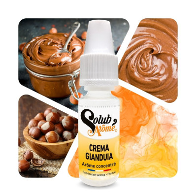 Crema gianduia - Arôme concentré e-Iiquide - Solubarome