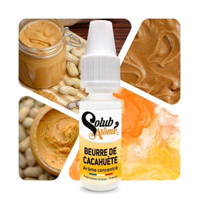 Beurre de cacahuète - Arôme concentré e-liquide - Solubarome