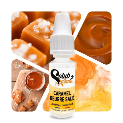 Caramel beurre salé - Arôme concentré e-liquide - Solubarome