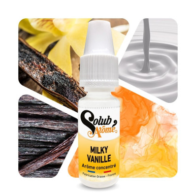 Milky vanille - Arôme concentré e-liquide - Solubarome