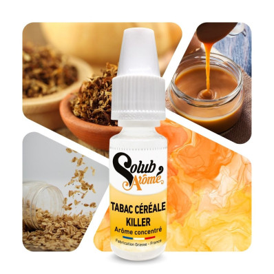 Tabac Céréale killer - Arôme concentré e-Iiquide - Solubarome