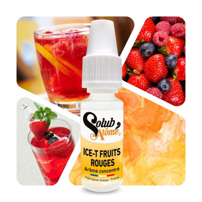 Ice-T fruits rouges - Arôme concentré e-liquide