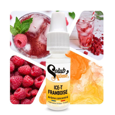 Ice-T framboise - Arôme concentré e-liquide -Solubarome
