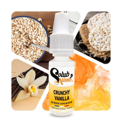Crunchy vanilla - Arôme concentré e-liquide - Solubarome