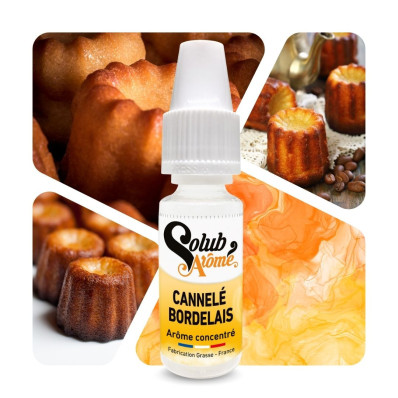 Cannelé Bordelais - Arôme concentré e-liquide - Solubarome