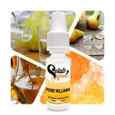 Poire Williams - Arôme concentré eIiquide - Solubarome