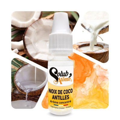 Noix de coco Antilles - Arôme concentré e-Iiquide - Solubarome