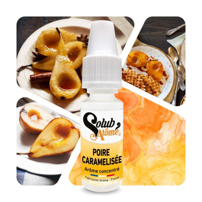 Poire caramélisée - Arôme concentré e-Iiquide - Solubarome
