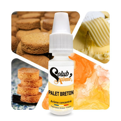 Palet Breton - Arôme concentré e-Iiquide - Solubarome
