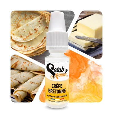 Crêpe Bretonne - Arôme concentré e-Iiquide - Solubarome