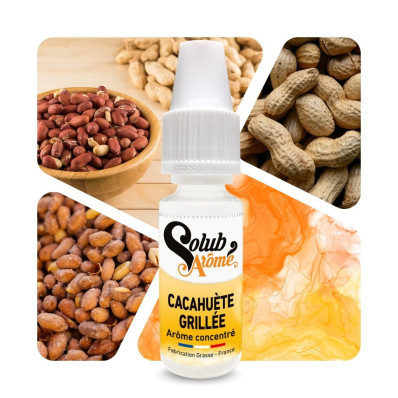 Cacahuète grillée - Arôme concentré e-Iiquide - Solubarome