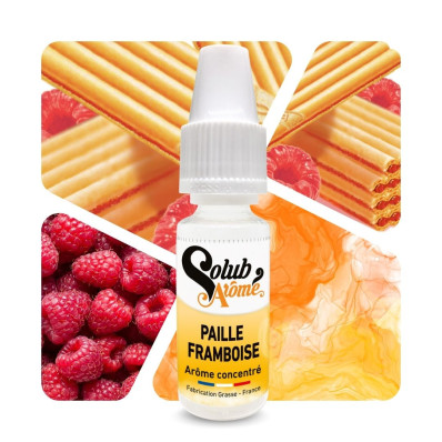 Paille Framboise - Arôme concentré e-Iiquide - solubarome