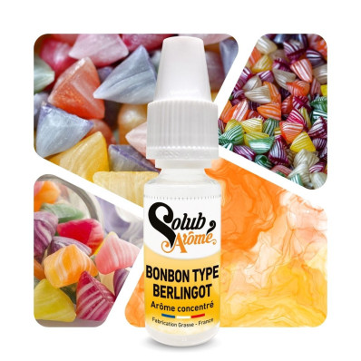 Bonbon Type Berlingot - Arôme concentré e-Iiquide - Solubarome