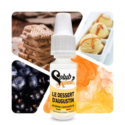 Le Dessert d'Augustin - Arôme concentré e-Iiquide - Solubarome