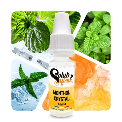 Menthol crystal - Additif e-liquide - Solubarome