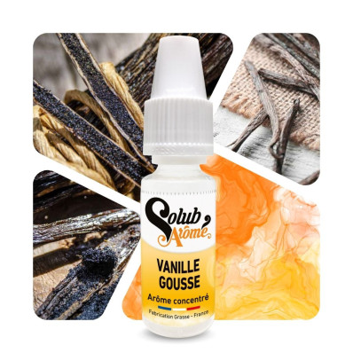 Vanille gousses - Arôme concentré e-Iiquide - Solubarome