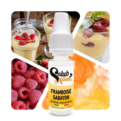 Framboise sabayon - Arôme concentré e-Iiquide - Solubarome